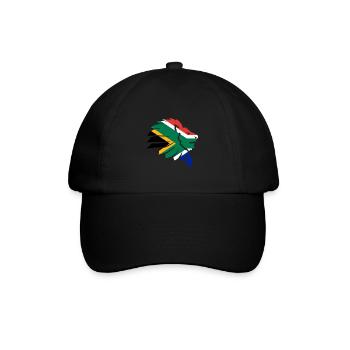 Drapeau Afrique du Sud Afrikaans Suid-Afrika - Casquette classique - noir/noir - Devant