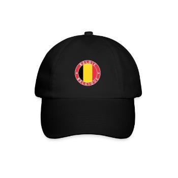 Belgium - Baseball Cap - black/black - Front