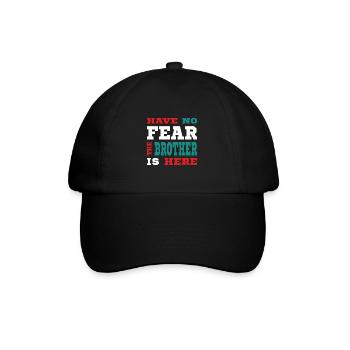 N’ayez crainte, le Bruder est là Tenue - Casquette classique - noir/noir - Devant