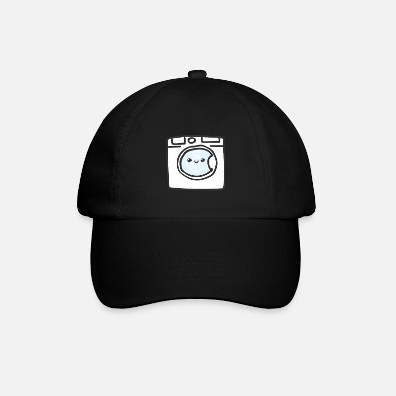 Machine à laver - Casquette classique - noir/noir