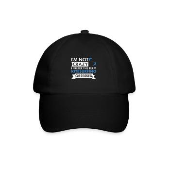 Sport Je ne suis pas fou de kitesurf - Casquette classique - noir/noir - Devant