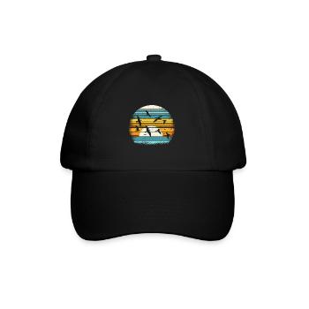 Vintage Birdwatching Bird Birder Birds Birdwatcher - Baseball Cap - black/black - Front