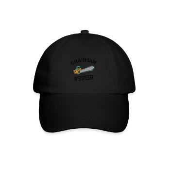 LUMBERJACK / WOODWORKER : Chainsaw Whisperer - Casquette classique - noir/noir - Devant