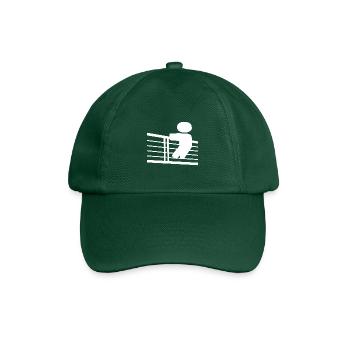 Fan dans le stade Football Outlook Première rangée - Casquette classique - vert bouteille - Devant