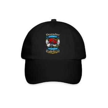Stolzer Thüringer – Tradition in der Heimat - Baseballkappe - Schwarz/Schwarz - Vorne