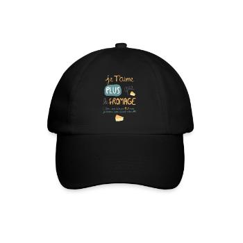 fromage - Casquette classique - noir/noir - Devant