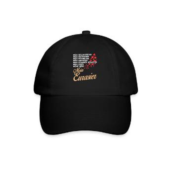 Eurasier - Mein - Baseballkappe - Schwarz/Schwarz - Vorne