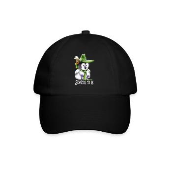 Schütze to be - Baseballkappe - Schwarz/Schwarz - Vorne