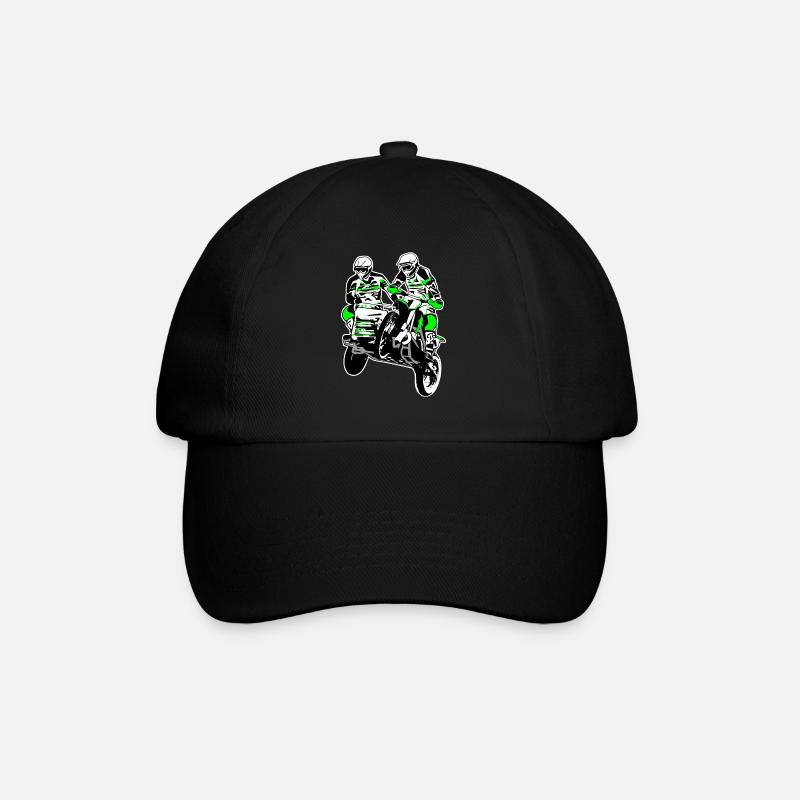 Sidecar MotoCross - Casquette classique - noir/noir