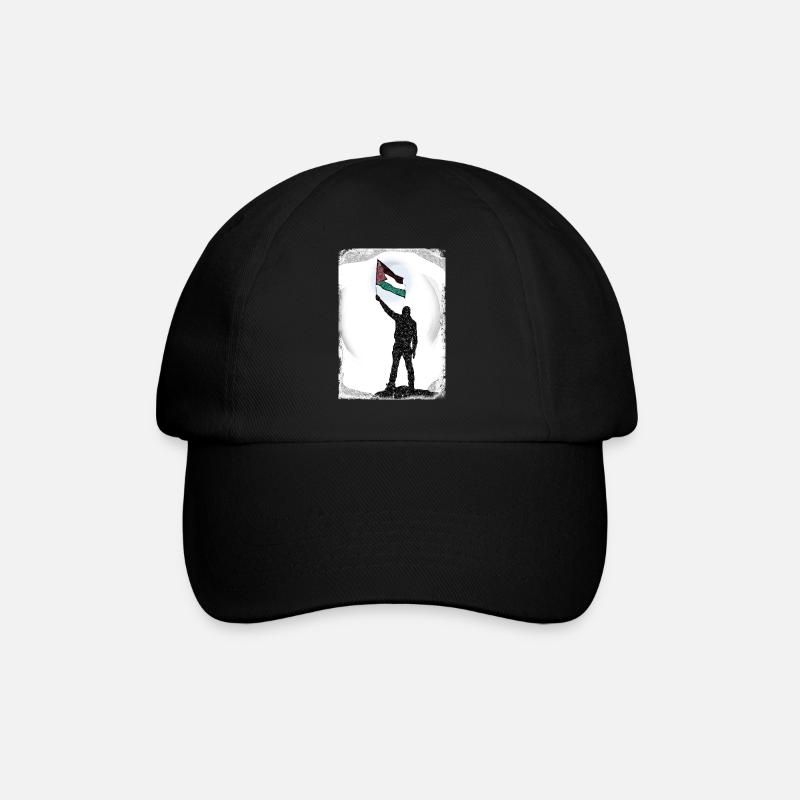 Palestine Drapeau Vies Comptent P11 - Casquette classique - noir/noir
