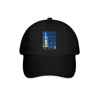 Marseille France City Skyline Home Love - Baseball Cap - black/black - Front
