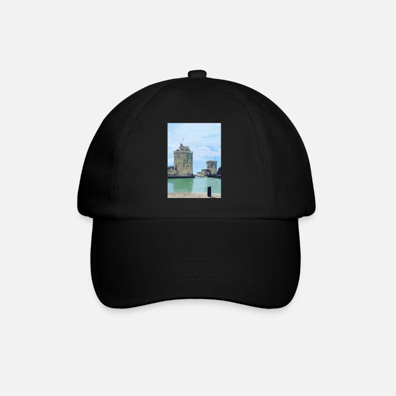 Design de la rochelle - Casquette classique - noir/noir