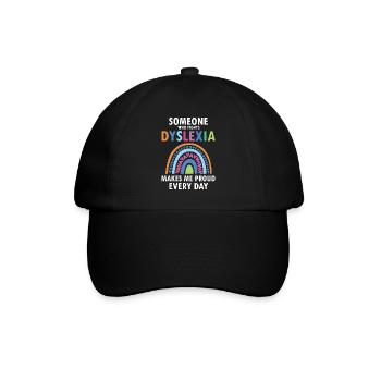 Dyslexia Teacher for Legathenia Therapists - Baseball Cap - black/black - Front