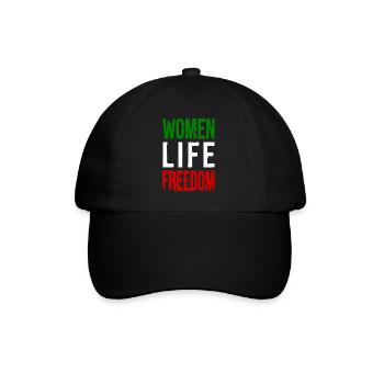 Women life freedom - Casquette classique - noir/noir - Devant