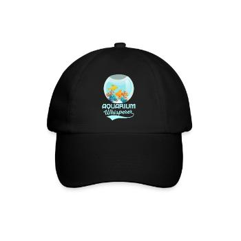 Aquarium Whisperer Fish Keeping Propriétaire d’aquarium - Casquette classique - noir/noir - Devant