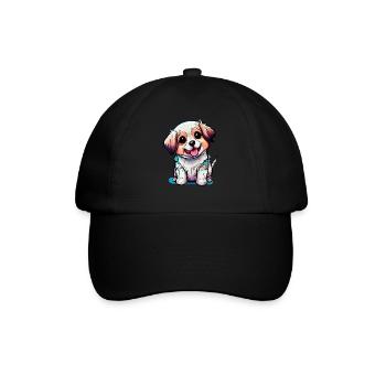 Incarne la joie pure que les chiens nous apportent - Casquette classique - noir/noir - Devant