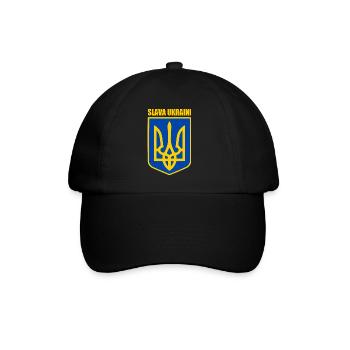 Slava ukraini - Casquette classique - noir/noir - Devant