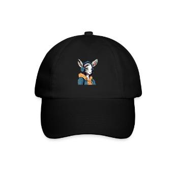 Maïa the Doe Woman - Baseball Cap - black/black - Front