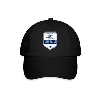 Gold Coast Australia Queensland Wave - Baseball Cap - black/black - Front