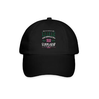 Bull Terrier cadeau d’anniversaire dogue allemand dictant - Casquette classique - noir/noir - Devant