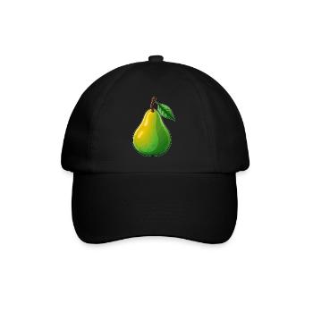 Une poire - Casquette classique - noir/noir - Devant
