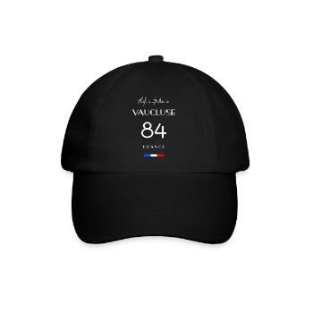 Life is better in VAUCLUSE Number 84 Provence Fran - Casquette classique - noir/noir - Devant