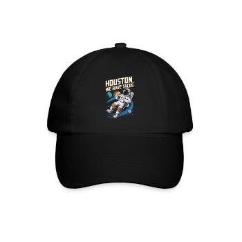 Astronaut Tacos - Baseballkappe - Schwarz/Schwarz - Vorne