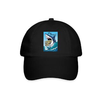 Restez affamé - La vision de la richesse - Casquette classique - noir/noir - Devant