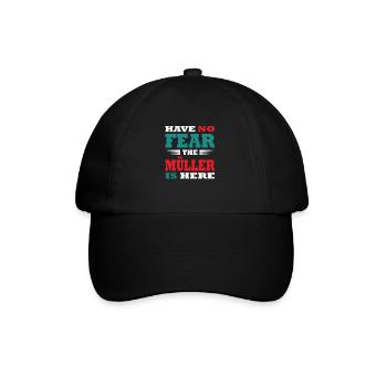 N’ayez crainte, le Müller est là Tenue - Casquette classique - noir/noir - Devant