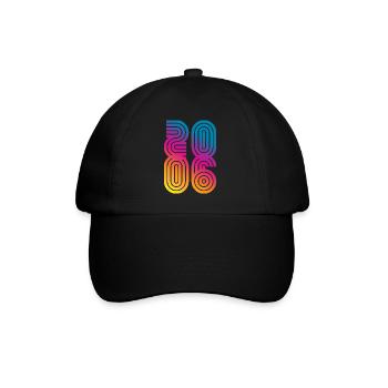 Millésime 2006 - Casquette classique - noir/noir - Devant