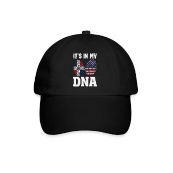 Drapeau de la République dominicaine Dom Rep Pride - Casquette classique - noir/noir - Devant