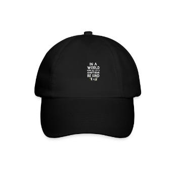 Cadeau d’éléphant pour Proboscis Africa Wilderness Zoo - Casquette classique - noir/noir - Devant