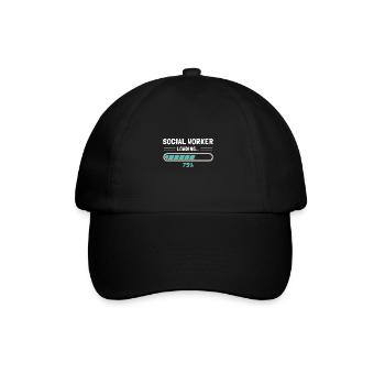 Idée cadeau de travailleur social travailleur social - Casquette classique - noir/noir - Devant