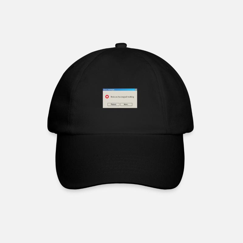 Brain.exe a cessé de fonctionner - Casquette classique - noir/noir