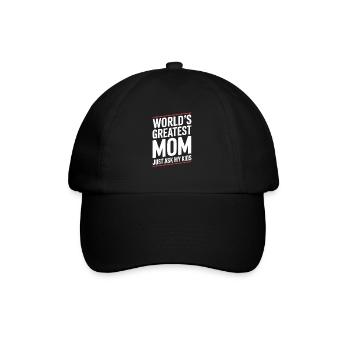 Mom Mother Mother's Day - Baseball Cap - black/black - Front