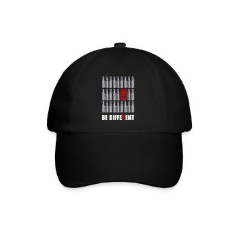 Be different gift Hessisch Hessen Appelwoi - Baseball Cap - black/black - Front