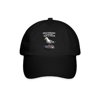 Rerik Pearl entre Haff et mer Baltique Rerik Seagull - Casquette classique - noir/noir - Devant