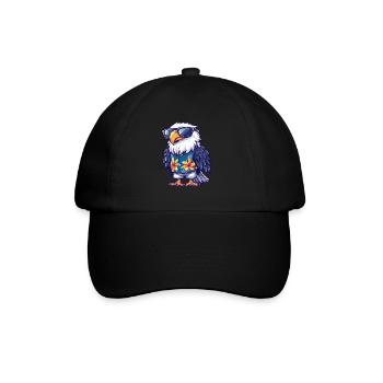 Eagle Comique Drôle d’été - Casquette classique - noir/noir - Devant
