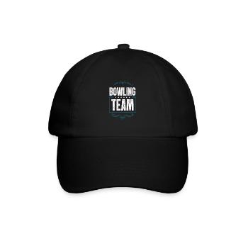 Équipe de bowling - Casquette classique - noir/noir - Devant