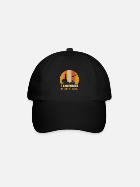 Chernobyl reactor - Baseball Cap - black/black