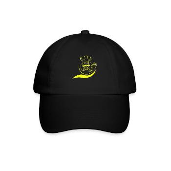 Cuire la cuisine Food - Casquette classique - noir/noir - Devant