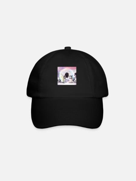 Girl in Shopping Mall - Baseball Cap - black/black