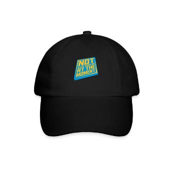 Il ne se passe pas grand-chose - Casquette classique - noir/noir - Devant