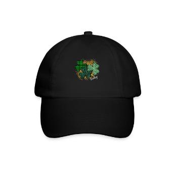 Happy St. Patrick's Day Saint Patrick Ireland Irish - Baseball Cap - black/black - Front