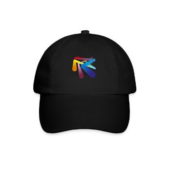 Colors pipelines - Baseball Cap - black/black - Front