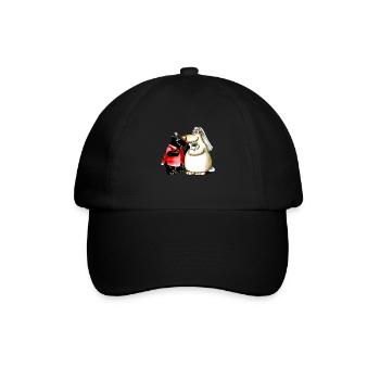 Mariage des animaux - Casquette classique - noir/noir - Devant