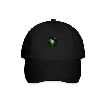 Alien - Baseballkappe - Schwarz/Schwarz - Vorne