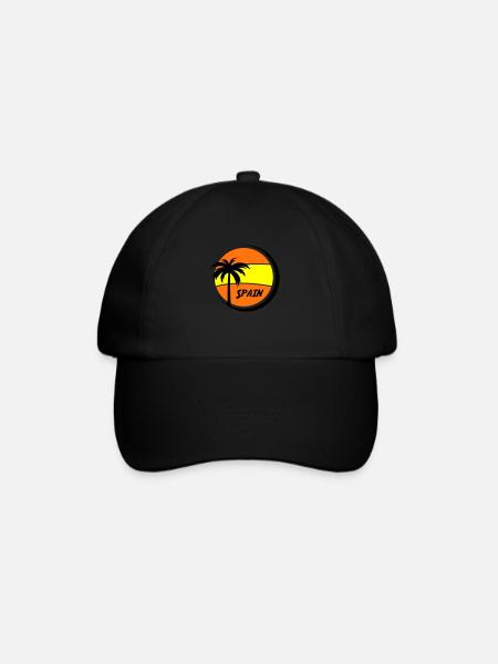Espagne - Casquette classique - noir/noir