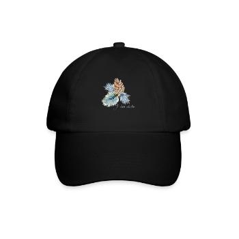 I love winter - Baseball Cap - black/black - Front
