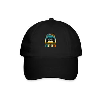 legendär seit 1994 konsole gamer 1994 - Baseballkappe - Schwarz/Schwarz - Vorne